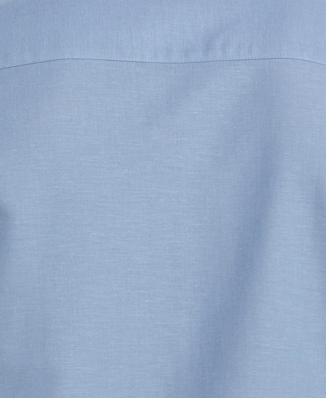 Linen Blend Yarn Dye Panel Shirt (Windward Blue) 