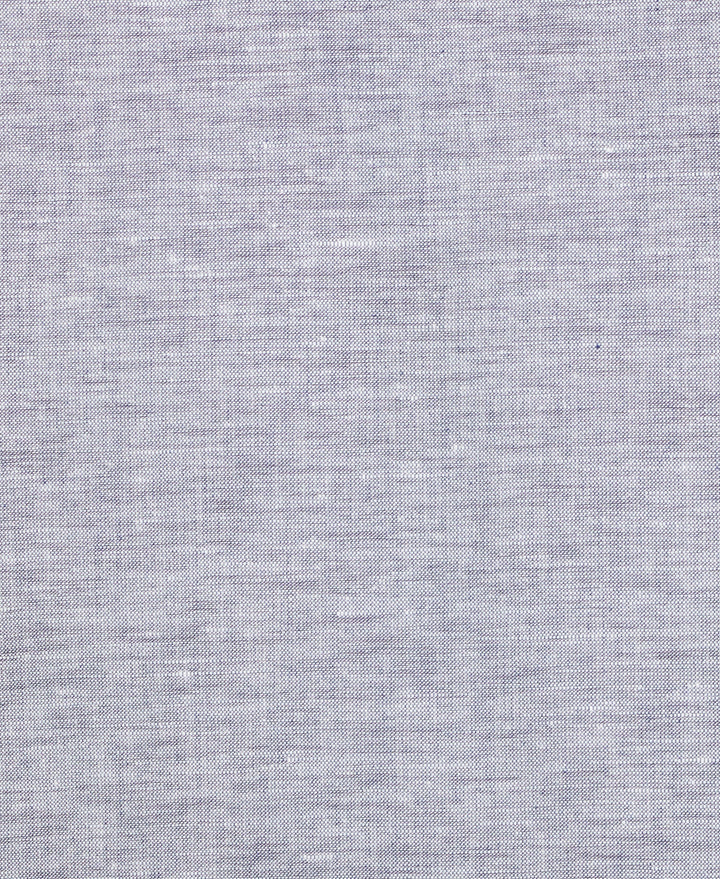 Linen Blend Yarn Dye Panel Shirt (Naval Academy) 