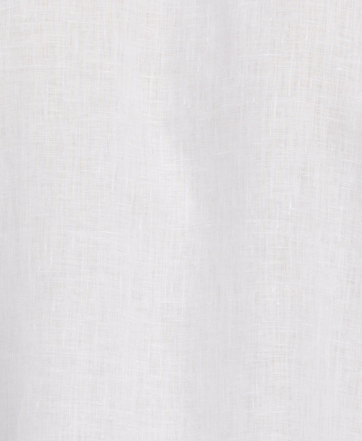 Linen Engineered Tropical Print Shirt (Brilliant W/Ensign Bl) 