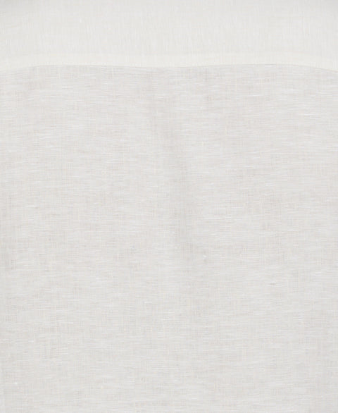 Linen Guayabera Shirt (Whitecap Gray) 
