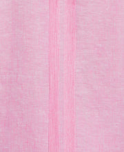 Linen Multi-Tuck Guayabera Shirt (Strawberry Moon) 