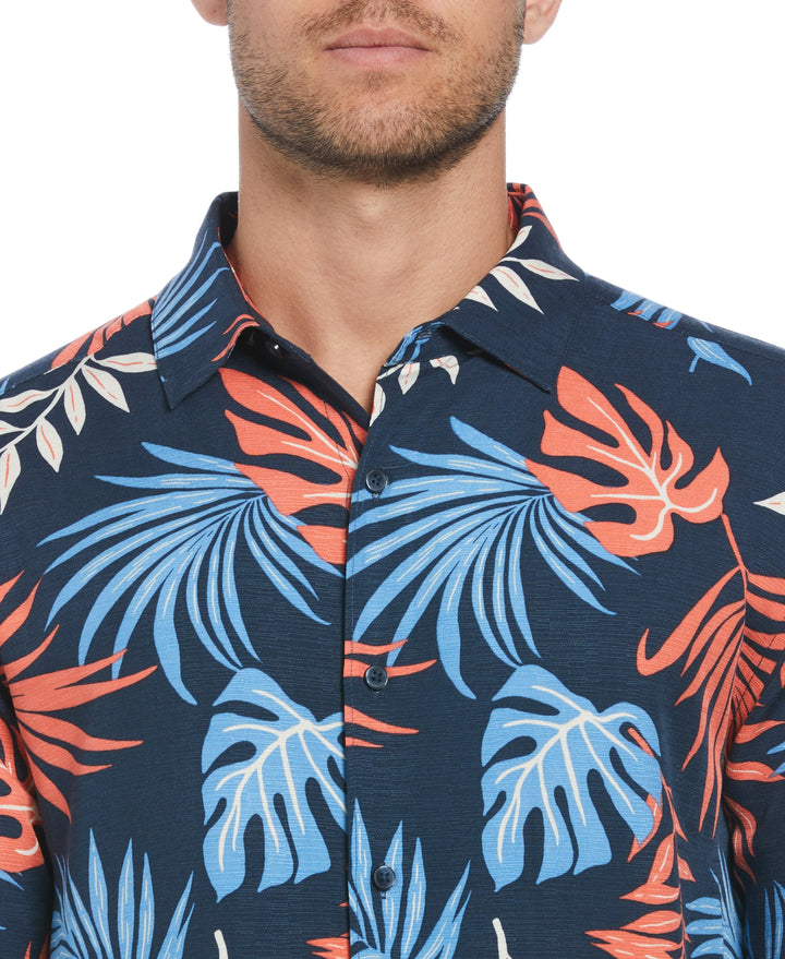 Multicolor Leaf Print Shirt (Spellbound) 