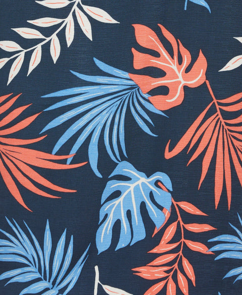 Multicolor Leaf Print Shirt (Spellbound) 