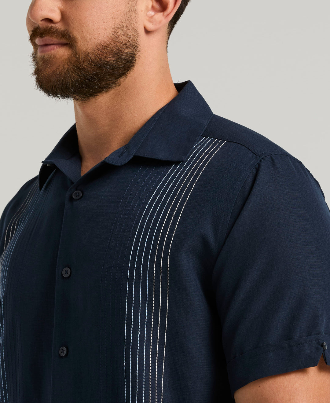Ombre Texture Shirt (Dress Blues) 