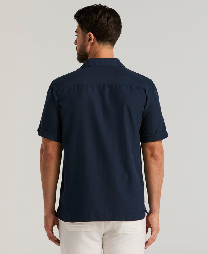 Ombre Texture Shirt (Dress Blues) 