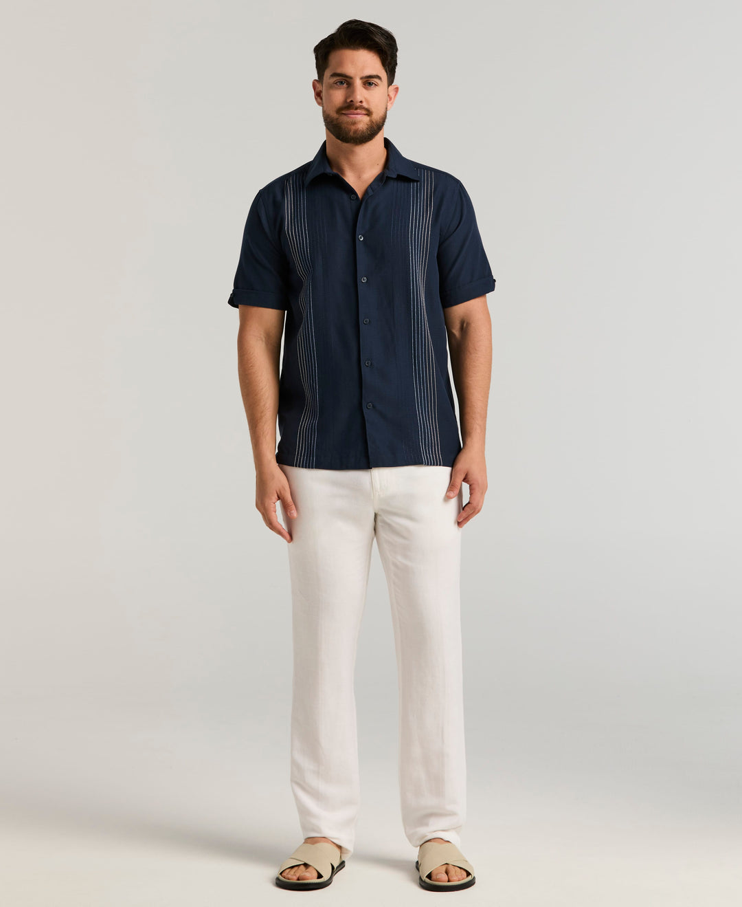 Ombre Texture Shirt (Dress Blues) 