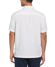 Ombre Embroidered Stripe Shirt (Brilliant White) 