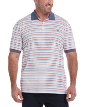 Knit Jersey Stripe Polo (Bonnie Blue) 