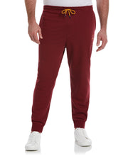 Big & Tall Organic Cotton Fleece Logo Pant (Cabernet) 