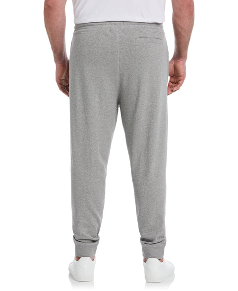Big & Tall Sticker Pete Fleece Jogger (Rain Heather) 