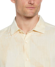 Oversized Tropical Placement Print Shirt (Antique White) 