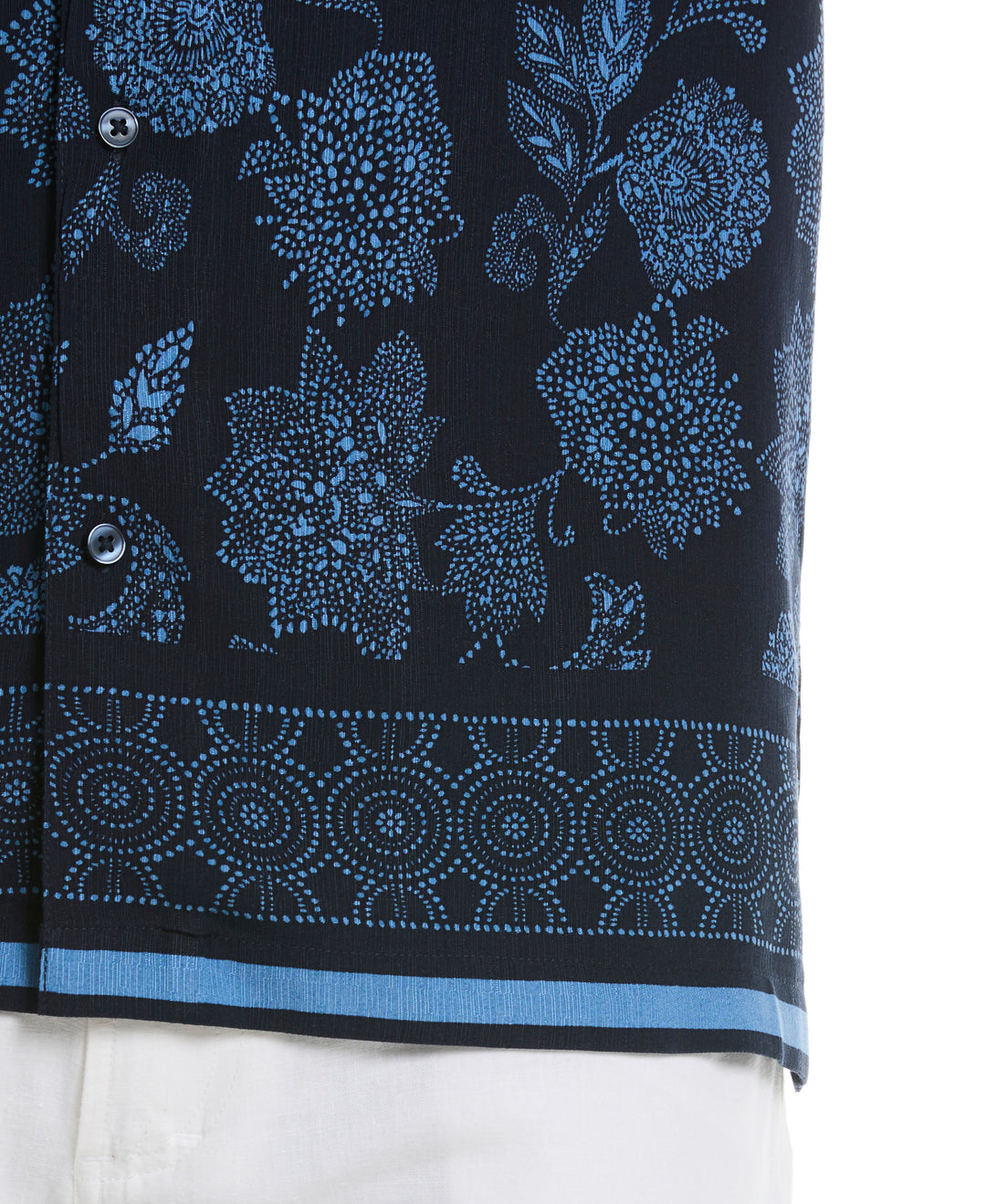 Paisley Print Shirt (Dress Blues) 