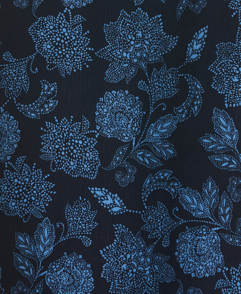 Paisley Print Shirt (Dress Blues) 