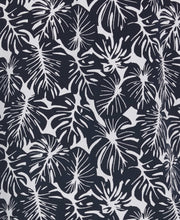 Palm Leaf Print Shirt (Navy Iris) 