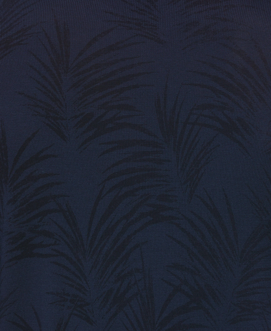 Palm Print Jacquard Sweater (Naval Academy) 