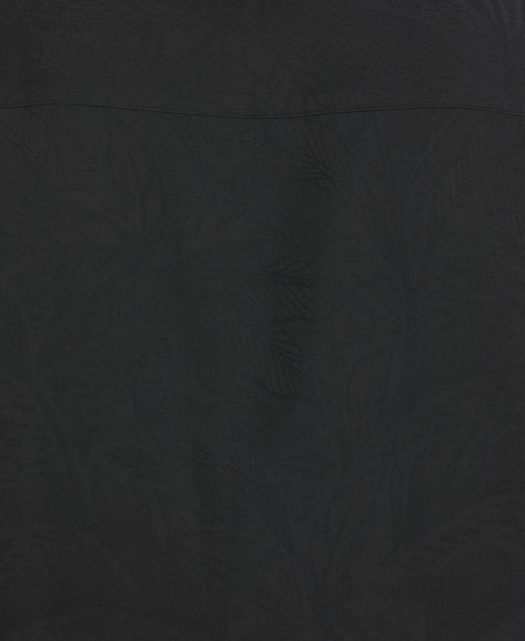 Palm Print Shirt (Jet Black) 