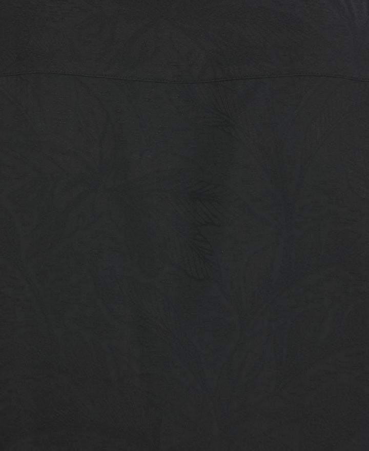 Palm Print Shirt (Jet Black) 