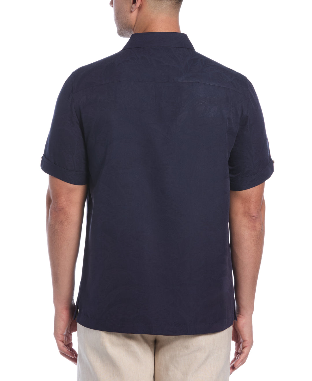 Palm Print Shirt (Navy Blazer) 