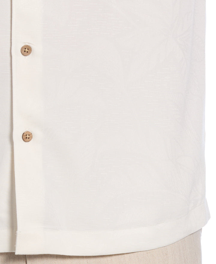 Palm Print Shirt (Egret) 