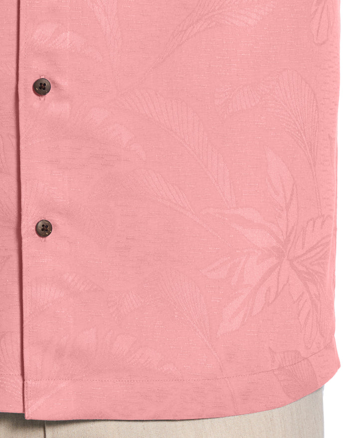 Palm Print Shirt (Lantana) 