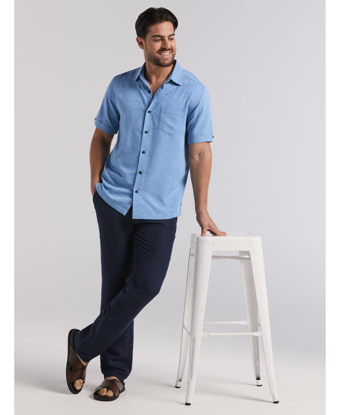 Palm Print Shirt – Cubavera