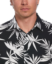 Palm Print Shirt (Jet Black) 