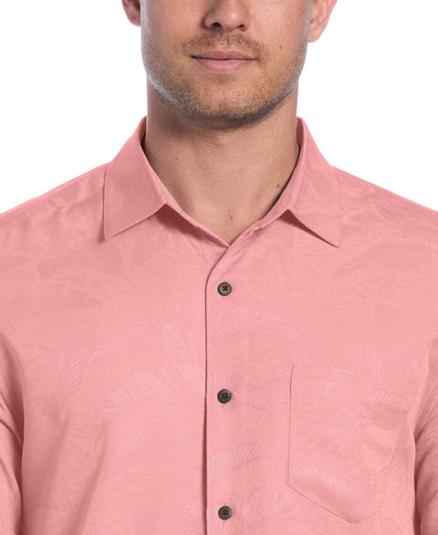 Palm Print Shirt (Lantana) 