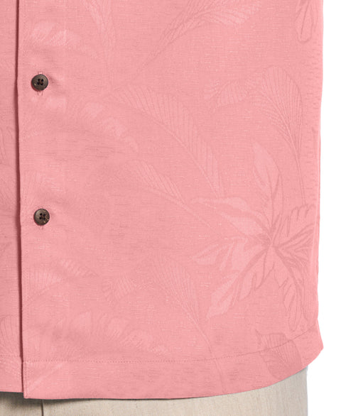 Palm Print Shirt (Lantana) 