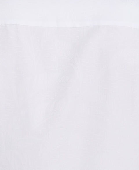 Palm Print Shirt (Brilliant White) 