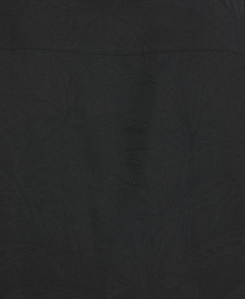Palm Print Shirt (Jet Black) 