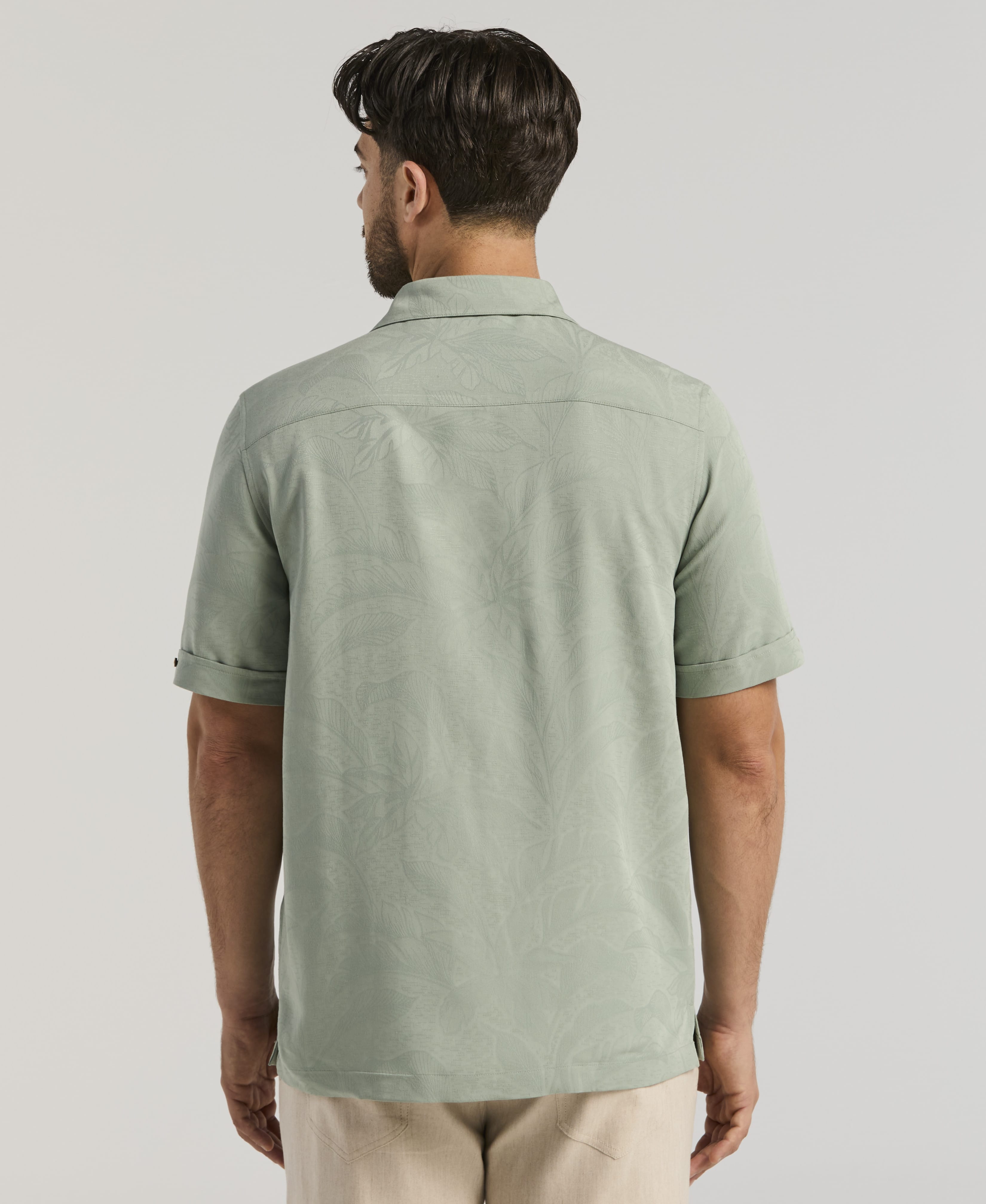 Palm Print Shirt – Cubavera