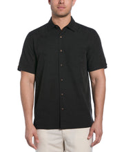 Palm Print Shirt (Jet Black) 