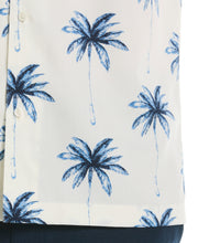Palm Tree Print Shirt (Egret) 