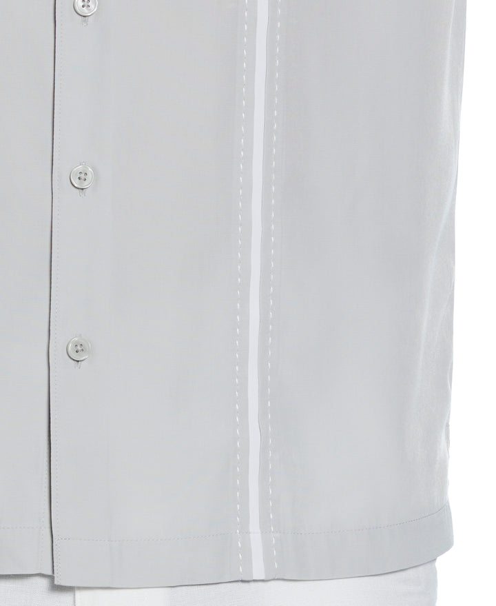 Insert Panels Pickstitch Shirt (Harbor Mist) 