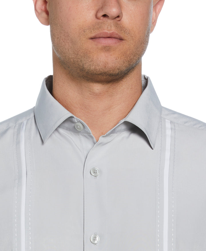 Insert Panels Pickstitch Shirt (Harbor Mist) 