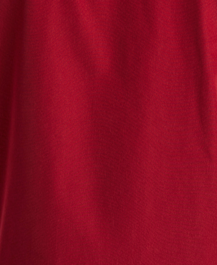 Insert Panels Pickstitch Shirt (Biking Red) 
