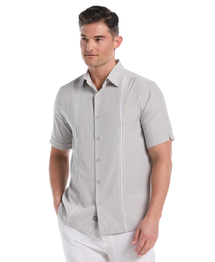 Insert Panels Pickstitch Shirt (Harbor Mist) 
