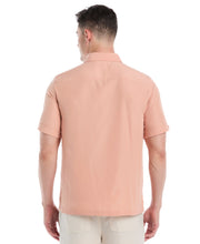 Insert Panels Pickstitch Shirt (Dusty Coral) 