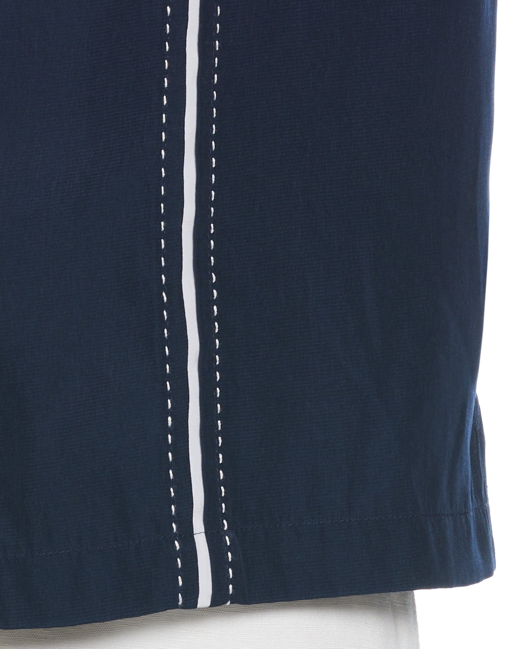 Insert Panels Pickstitch Shirt (Dress Blues) 