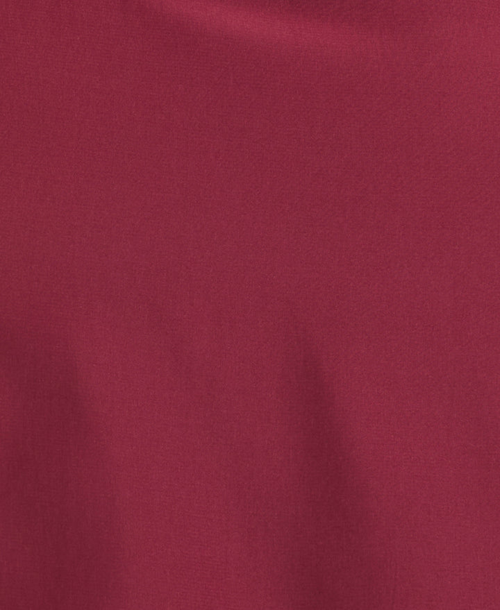 Big & Tall Insert Panel Pickstitch Shirt (Cordovan) 