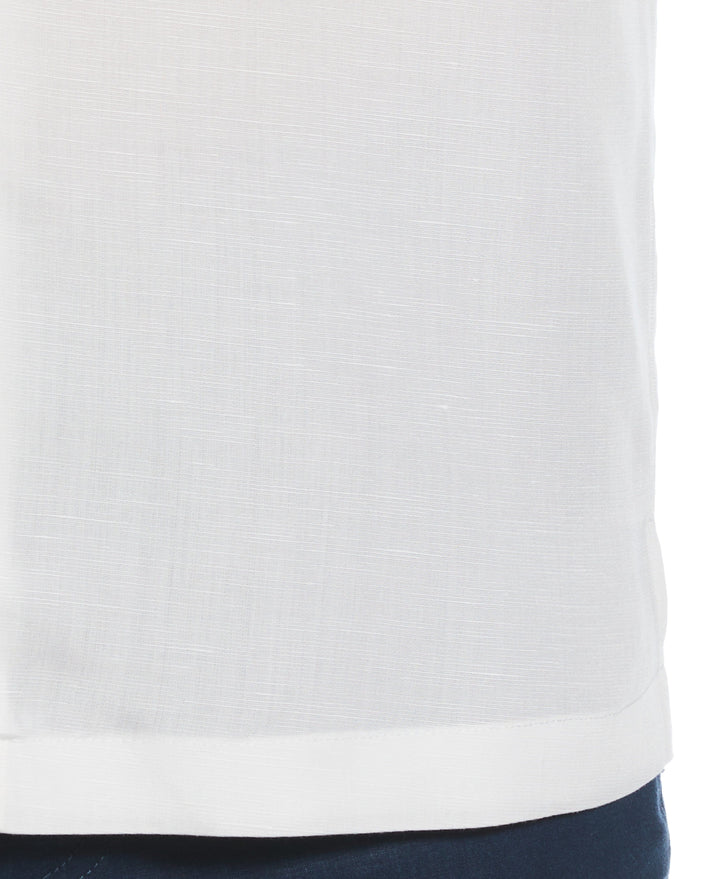 Parrot Chest Print Shirt (Brilliant White) 