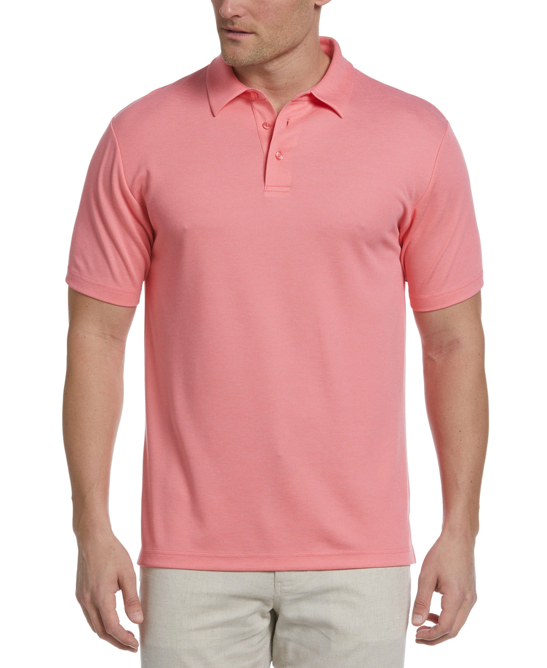 Jacquard Polo (Sun Kissed Coral) 