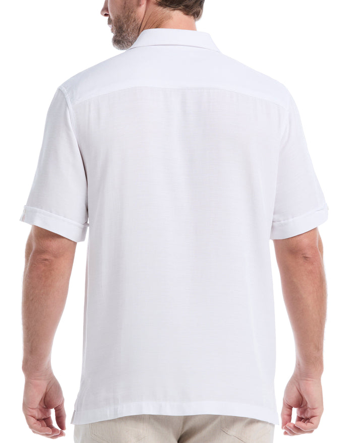 Scenic Print Shirt (Brilliant White) 