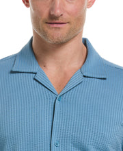 Seersucker Knit Shirt (Blue Heaven) 
