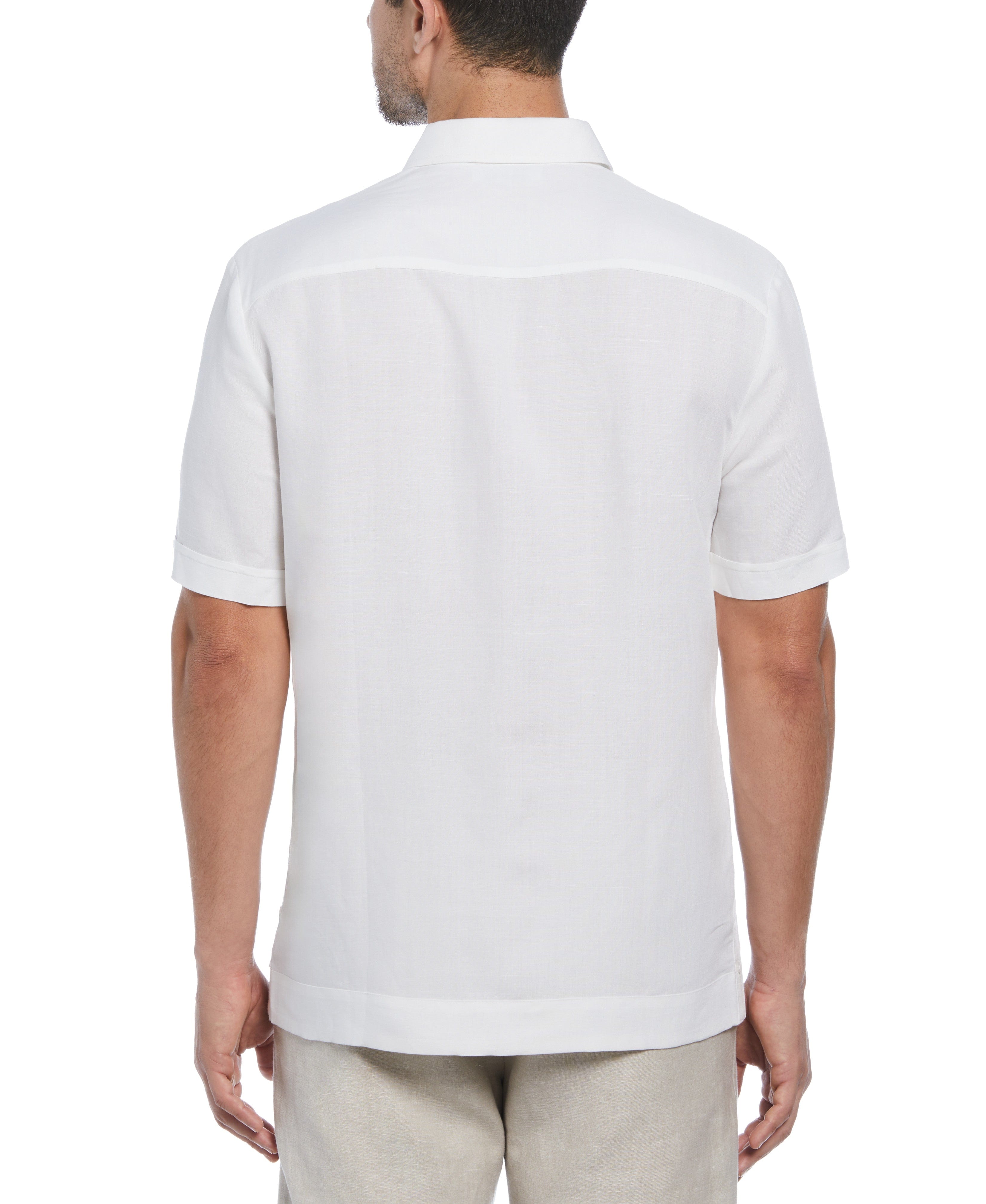 Short Sleeve Embroidered Guayabera – Cubavera