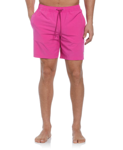 Solid 7" Swim Short (Rose Violet) 