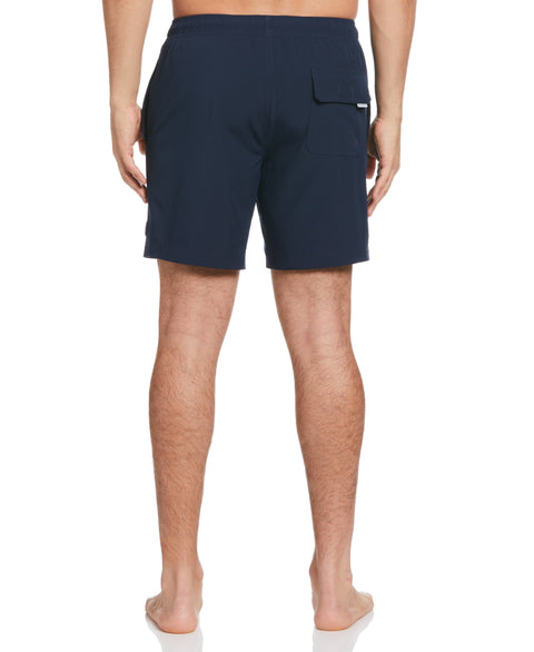 Solid 7" Swim Short (Dress Blues) 