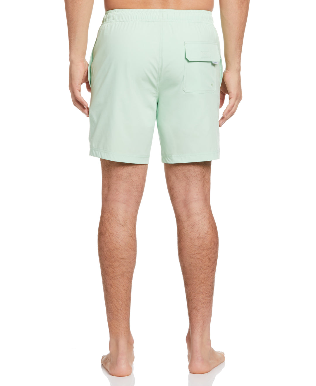 Solid 7" Swim Short (Pastel Green) 
