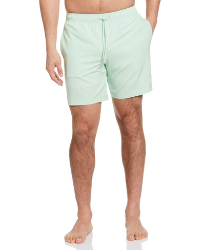 Solid 7" Swim Short (Pastel Green) 