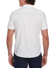 Solid Linen Blend Shirt (Brilliant White) 
